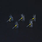 CONTEMPLATOR 16# 5pcs BLUE WINGED OLIVE Imitating Hatching Genus Baetis Nymphs Mayflies Fly Fishing Trout Common Used Dry Flies