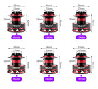 DEUKIO Fishing Reel 2000-7000 Max Drag 12KG Spinning Reels Metal Spool carretilhas de pesca Reel for Fishing Accessories Peche
