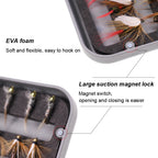 ICERIO Trout Fly Fishing Assorted Flies Kit 32pcs/box Nymph Dry Wet Flies Fishing Fly Lure Bait