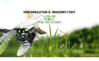 Topwater Dragonfly Dry Flies Insect Fly Fishing Lure 6G 7.5CM Trout Popper Artificial Bait Wobblers For Trolling Hard Lure