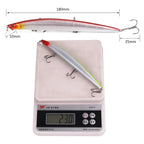 Minnow Fishing Lure Weights18.5cm/23g Bass Mino Bait Jerkbait Saltwater Lures Trolling Lure Articulos De Pesca Isca Artificial