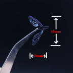 dry fly bionic rainbow film house flies wings artificial selected 10pairs clear grains lifelike insect wing fly tying materials