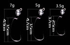 Fishing Lure Accessories Hook Jig Head Buzzbait TEXAS RIG Downshot Wacky Rigs Soft Worm Bait Hooks