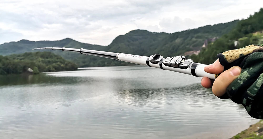 Telescopic Rock Fishing Rod Spinning Fly Carp Feeder Carbon Fiber Pesca 3M 2.7M 2.4M 2.1M 1.8M 1.5M Mini Travel Rod  Reel Seat