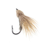 Vampfly 4PCS 10# Deer Hair Cicada Flies Floating Dry Flies Bass Trout Fly Fishing Fly lures Baits