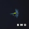 CONTEMPLATOR 16# 5pcs BLUE WINGED OLIVE Imitating Hatching Genus Baetis Nymphs Mayflies Fly Fishing Trout Common Used Dry Flies
