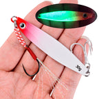 2026 Metal Jig Fishing Lure Weights 7g-40g Trolling Hard Bait Bass Fishing Bait Tackle Trout Jigging Lure Jigs Saltwater Lures