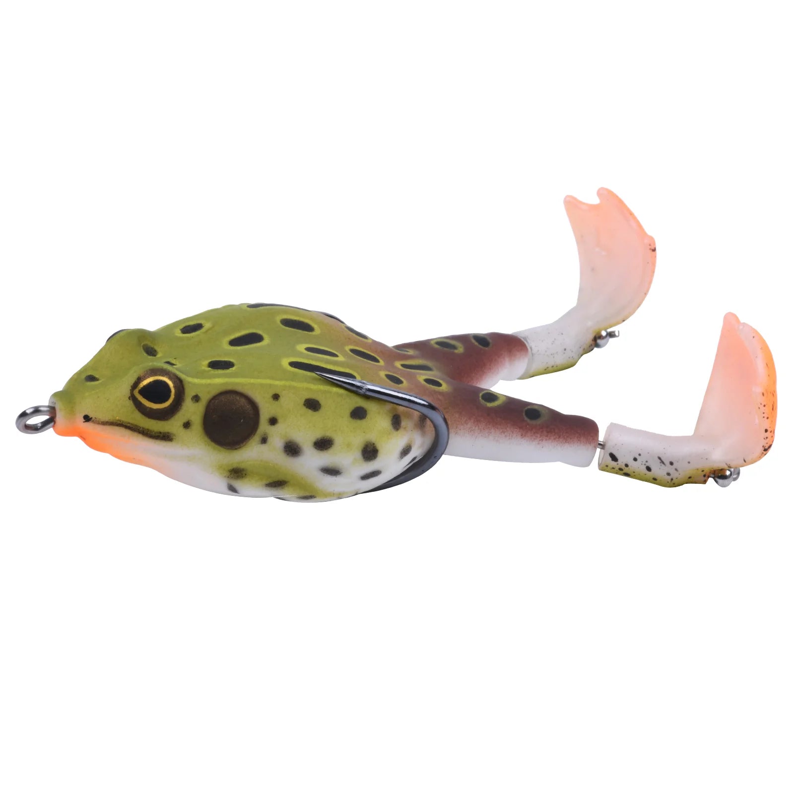 Frog Soft Bait Lure Fishing Tackle Weights 8.4-16.6g Rotating Silicone Double Hooks Bait Floating Topwater Lures Pesca Pike Fish