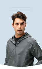 Men's Waterproof Jacket Men Women Windbreaker Women Sun Protect Clothing Fishing Rain Wind Breaker Jacket Climbing Clothes ﻿