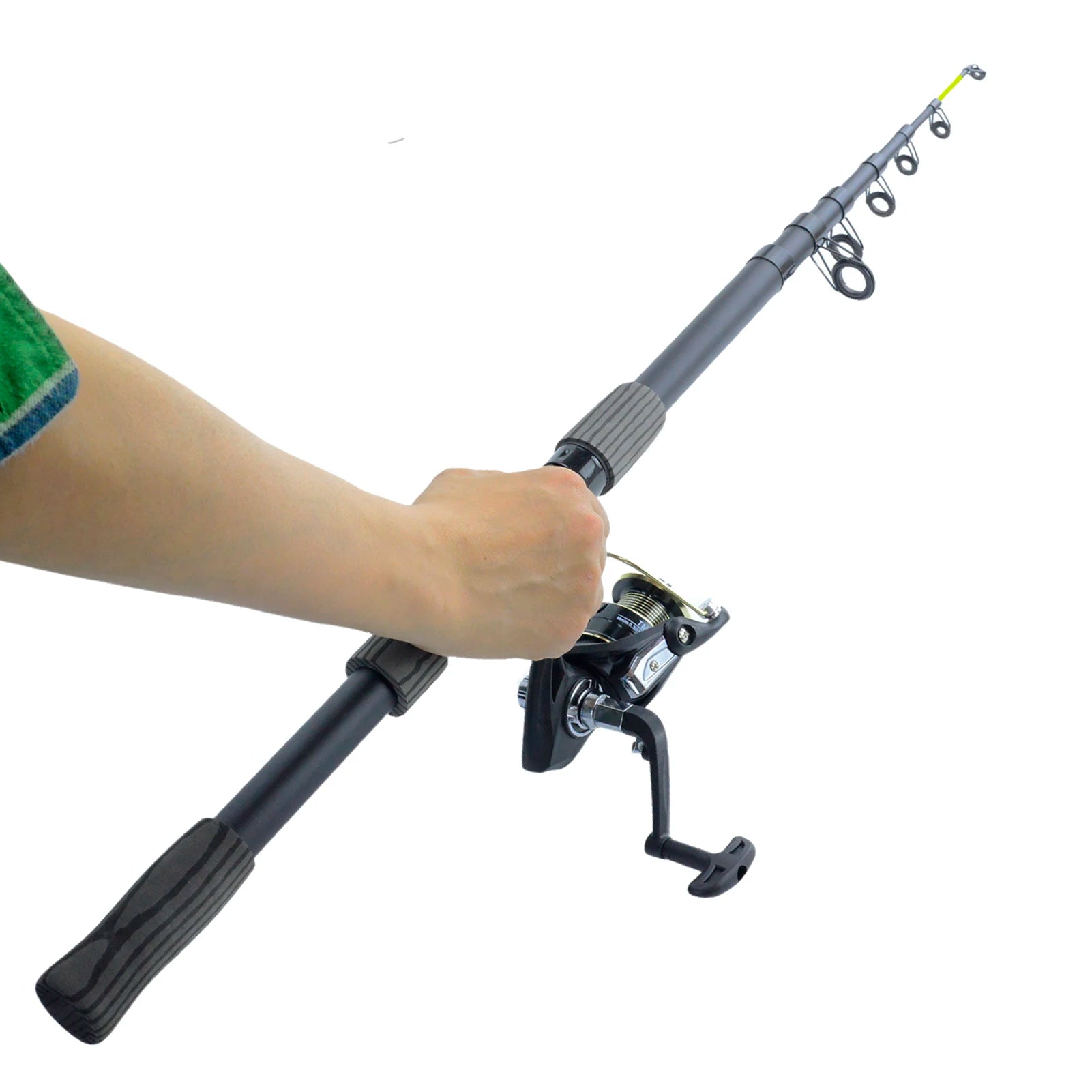 2.1-3.6 Meters Cheap Fishing Rods Lure Spinning Carbon Telescopic Rod Long Shot Trout Lake Sea Fish Rods Fishing Accessories