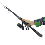 2.1-3.6 Meters Cheap Fishing Rods Lure Spinning Carbon Telescopic Rod Long Shot Trout Lake Sea Fish Rods Fishing Accessories