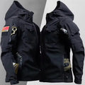 Tactical Jackets Men Outdoor Waterproof Hood Windbreaker Work Wear Soft Shell Multi-pockets Hunting Motorcy Tops Winter