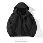 Outdoor Windproof Waterproof Warm Breathable Wear-resistant Jacket For Autumn Winter Outdoor Sports Hiking Couple's Jacket