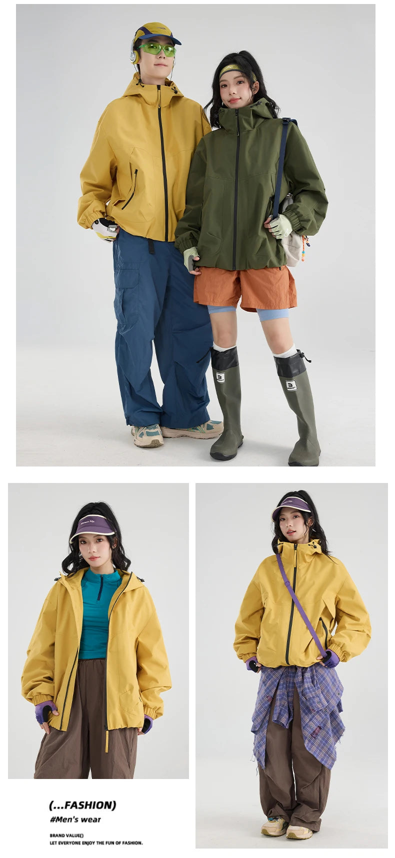 Waterproof Jacket Men Outdoor Sports Cycling Hiking Jackets Women Motocross Mountain Bike Coat Unisex Outerwear Youth Daily Wear