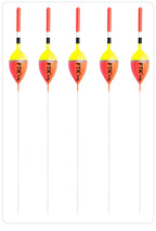 5 Carp Fishing Floats, Vertical Float, Big Belly Float, Wild Fishing, Eye catching Shallow Water Float, Fishing Gear Supplies
