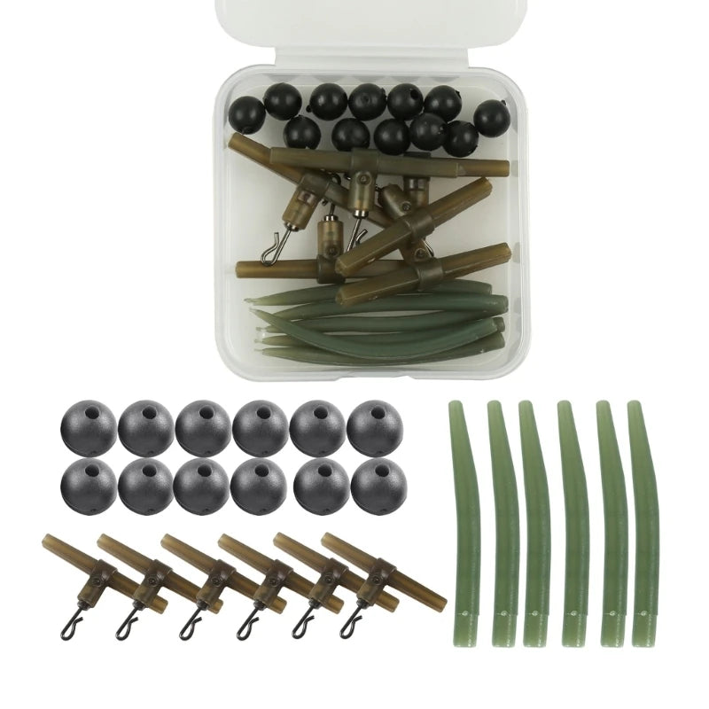 Fishing Tackle Tool Accessories Anti Tangles Fishing Rig Method Feeder Connectors Fishing Rigs Accessories 24BD