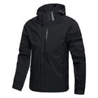 Outdoor Waterproof Trekking Jacket Men Lightweight Outerwear Hooded Raincoat Hiking Windproof Jackets Climbing Camping Jackets