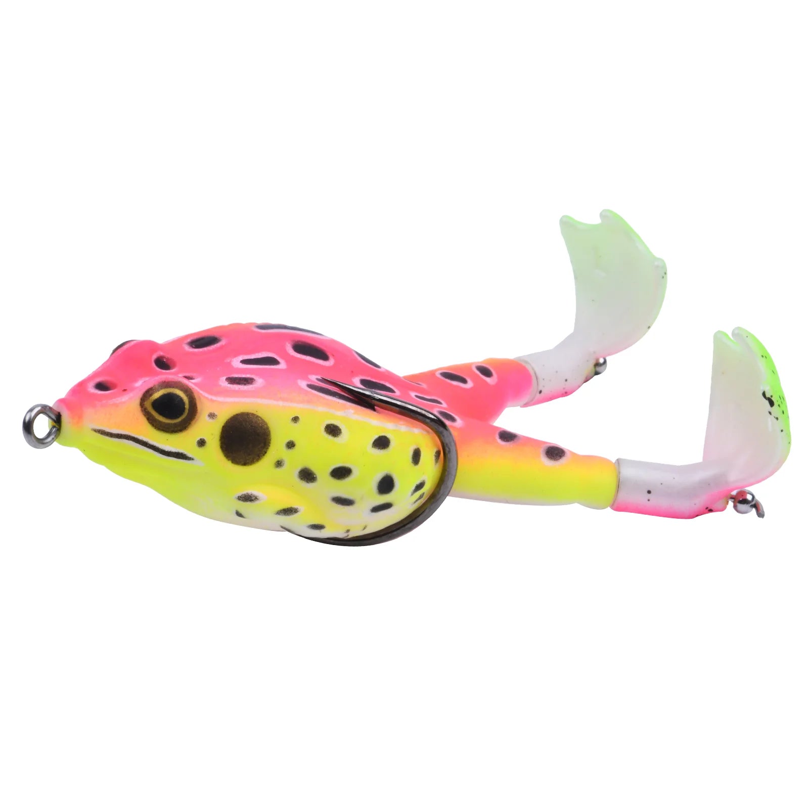Frog Soft Bait Lure Fishing Tackle Weights 8.4-16.6g Rotating Silicone Double Hooks Bait Floating Topwater Lures Pesca Pike Fish
