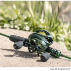 LINNHUE Baitcasting Fishing Reel Micro Fish WK1000 Reel Max Drag 8kg Gear Ratio 7.2:1 Fishing Reel Goods Accessorie