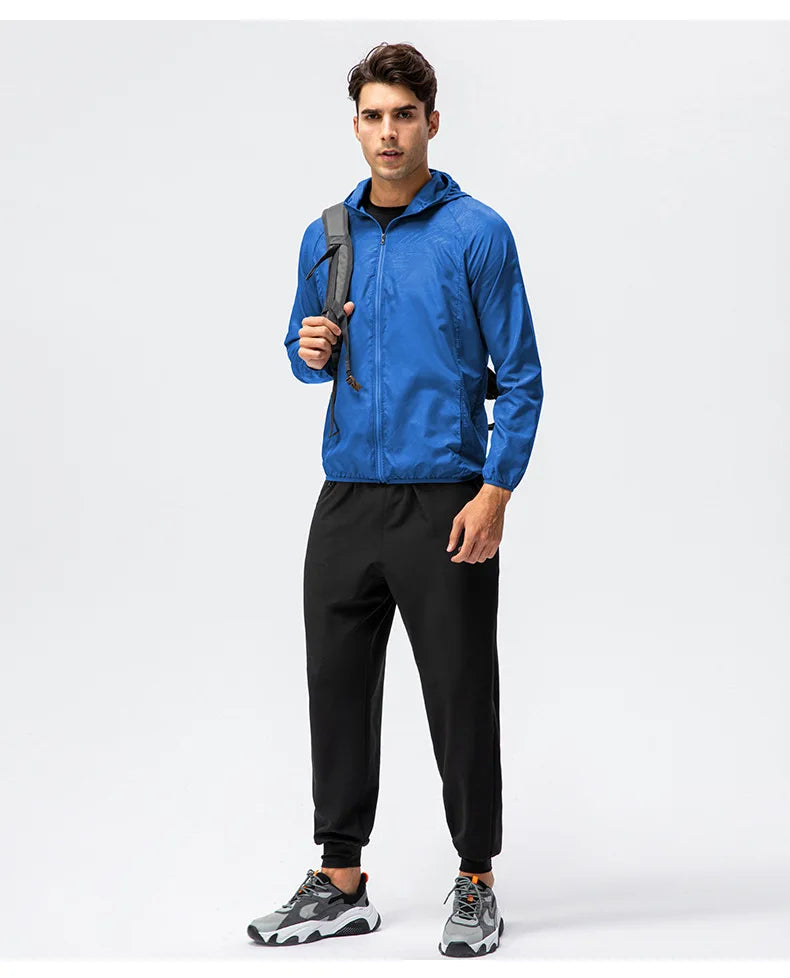 Men's Waterproof Jacket Men Women Windbreaker Women Sun Protect Clothing Fishing Rain Wind Breaker Jacket Climbing Clothes ﻿
