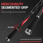 FISHINGFANS 3.6m 3.9m 4.2m 4.5m Fishing Rods Telescopic Surfcasting Spinning Rock Sea Fishing Rod