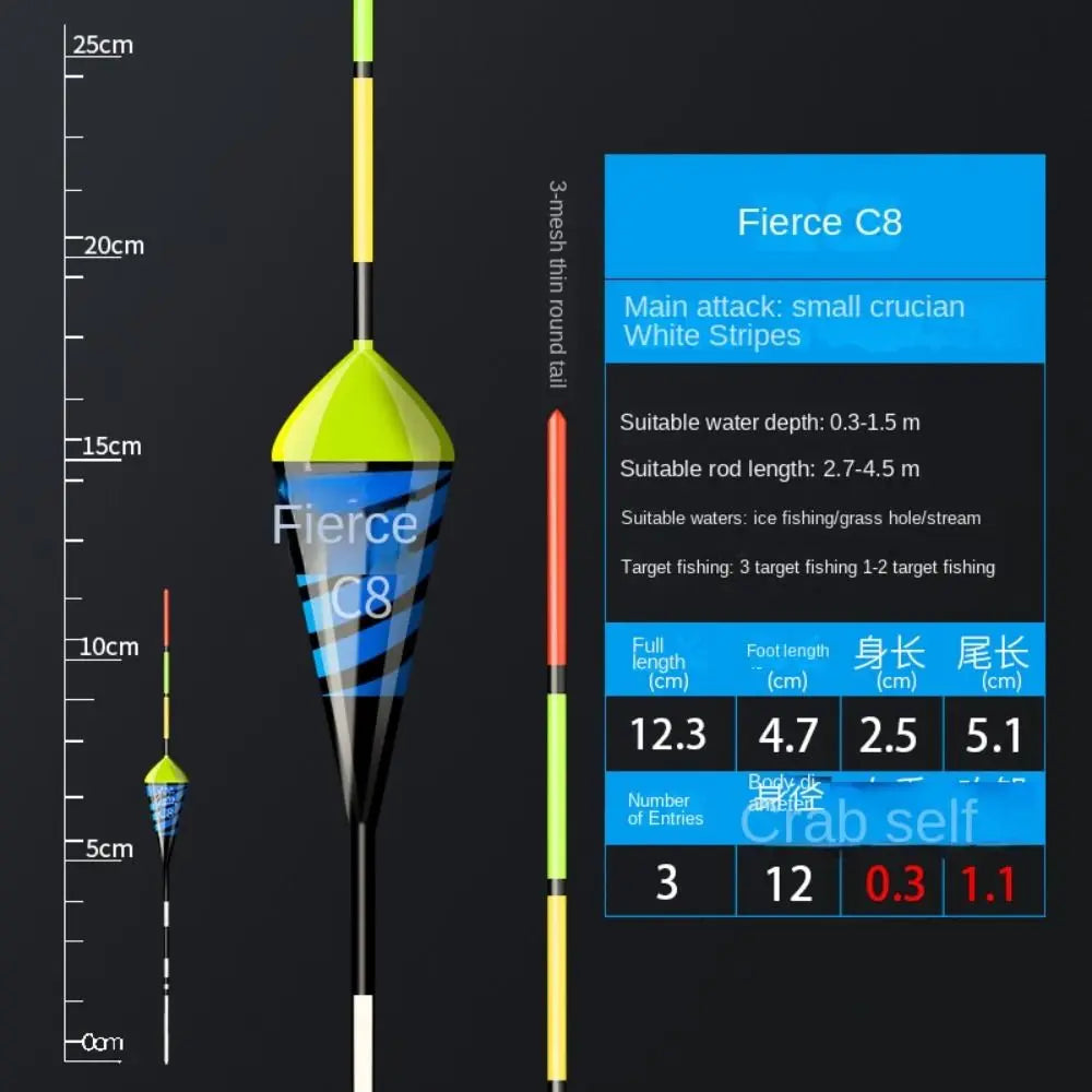 Fishing Floats Superfine Workmanship Freshwater Floaters Fishing Bobbers Fishing Tackle Shrimp Grouper Ice Fishing Accessories