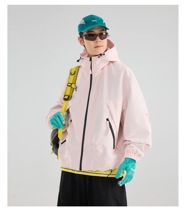 Waterproof Jacket Men Outdoor Sports Cycling Hiking Jackets Women Motocross Mountain Bike Coat Unisex Outerwear Youth Daily Wear