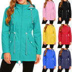 Waterproof Rain Coat Long Raincoats Jacket Waterproof Raincoats Feminina Gifts Outdoor Ride A Bike Mountaineering Jackets Women