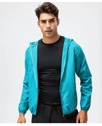 Men's Waterproof Jacket Men Women Windbreaker Women Sun Protect Clothing Fishing Rain Wind Breaker Jacket Climbing Clothes ﻿