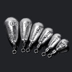 10 pieces per lot, Fishing Weight Sinker in 3.5g, 5g, 7g, 10g, 14g, and 20g,Water Drop-Shaped Weights Fishing Tackle Accessories