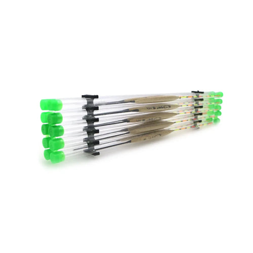 10Pcs/lot Fishing Floats Balsa Flotteur Peche Shallow Water & Ice Floating Bobbers Wooden Float For Fishing Accessories Tackle