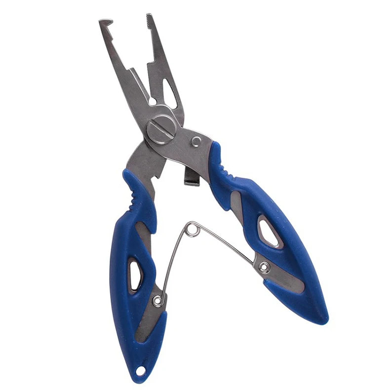 Fishing Pliers Tools Accessories for Goods Tackle Pliers Vise Knitting Flies Scissors Braid Set Fish  Tongs Multifunction