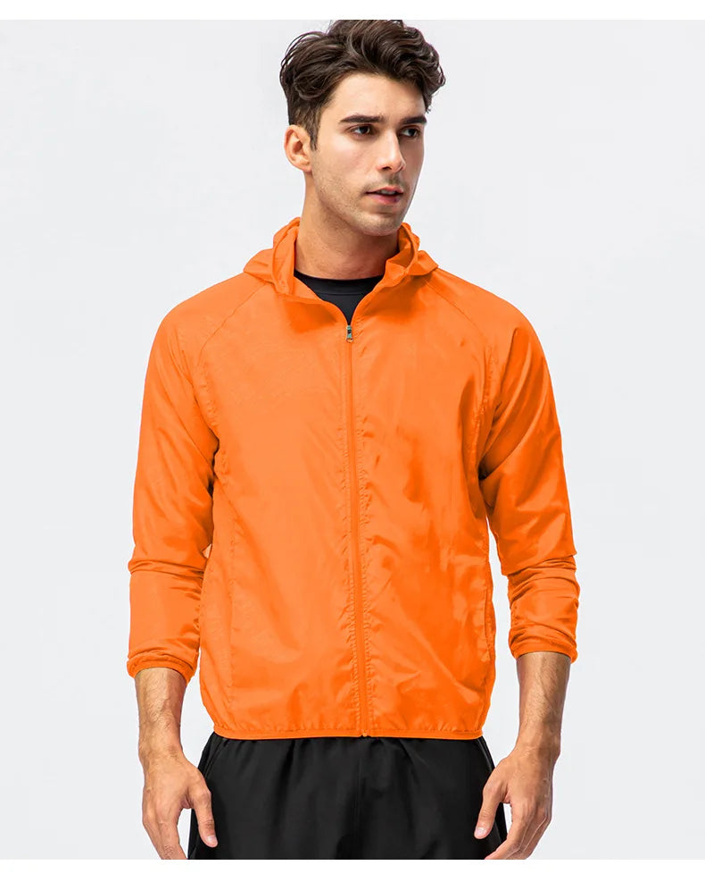 Men's Waterproof Jacket Men Women Windbreaker Women Sun Protect Clothing Fishing Rain Wind Breaker Jacket Climbing Clothes ﻿