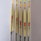 5Pcs/lot Fishing Floats Wood Balsa Flotteur Peche Shallow Water Ice Floating  Bobbers Wooden Float Fishing Accessories Tackle