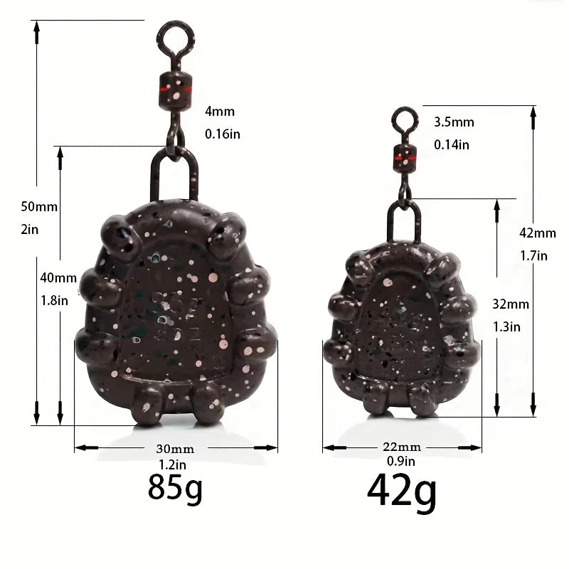 YOTO 42g/56g/70g/85g Carp Fishing Weights,Pure Lead Fishing Weights  Fishing Accessories
