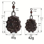 YOTO 42g/56g/70g/85g Carp Fishing Weights,Pure Lead Fishing Weights  Fishing Accessories