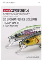 Minnow Bait Fishing Lure Weights 7g/10g/12g Mino Floating Trolling Lure Isca Artificial Wobbler Articulos De Pesca
