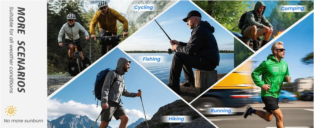 Waterproof Hiking Jackets Man Outdoor Fishing Cycling Jacket Women Motocross Mountain Bike Coat Unisex Outerwear Daily Wear