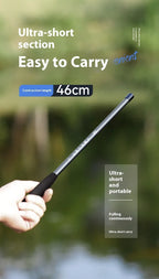 Small fishing rod, ultra light and ultra-fine short section hand-held fishing rod, beginner fishing rod set, stream rod
