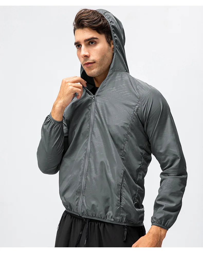 Men's Waterproof Jacket Men Women Windbreaker Women Sun Protect Clothing Fishing Rain Wind Breaker Jacket Climbing Clothes ﻿