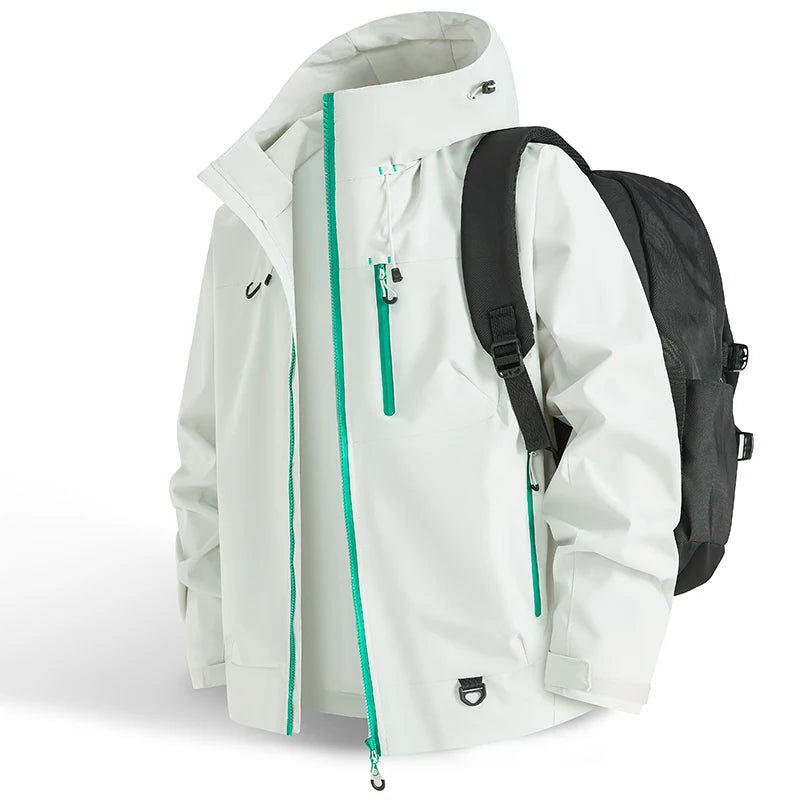 Waterproof Hiking Jackets Man Outdoor Fishing Cycling Jacket Women Motocross Mountain Bike Coat Unisex Outerwear Daily Wear