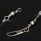 6pcs Daylight Rigs Mackeral Sea Fishing Rigs Lure Snapper Rigs Flasher Rig Stainless Steel With Fishing Line Fishing Tackle