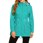 Waterproof Rain Coat Long Raincoats Jacket Waterproof Raincoats Feminina Gifts Outdoor Ride A Bike Mountaineering Jackets Women