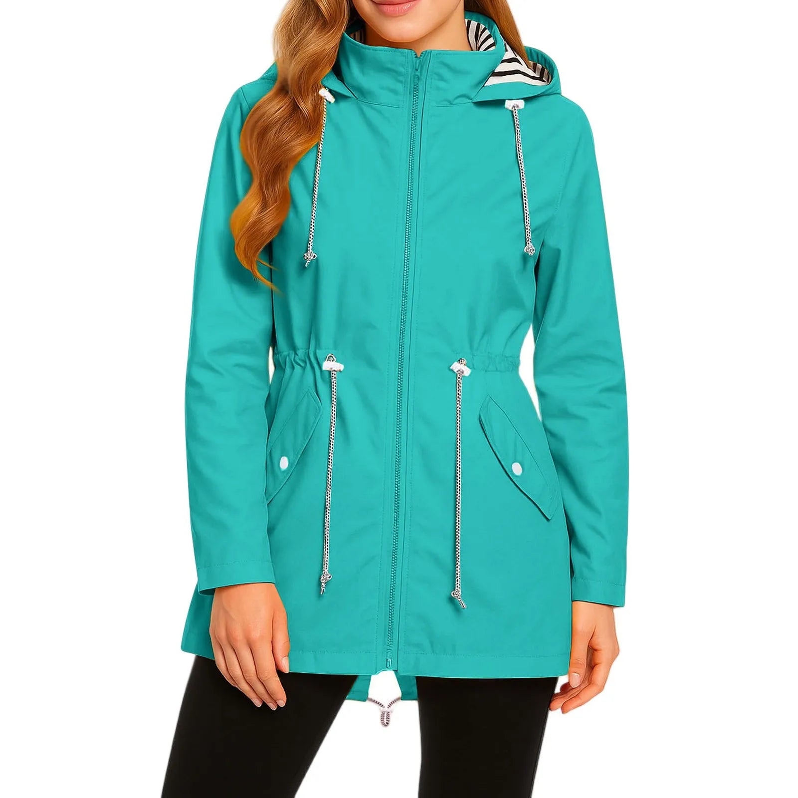 Waterproof Rain Coat Long Raincoats Jacket Waterproof Raincoats Feminina Gifts Outdoor Ride A Bike Mountaineering Jackets Women