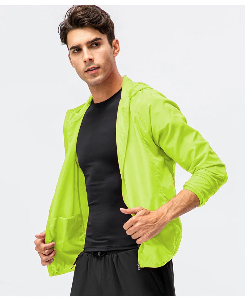Men's Waterproof Jacket Men Women Windbreaker Women Sun Protect Clothing Fishing Rain Wind Breaker Jacket Climbing Clothes ﻿