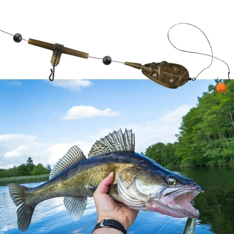 Fishing Tackle Tool Accessories Anti Tangles Fishing Rig Method Feeder Connectors Fishing Rigs Accessories 24BD