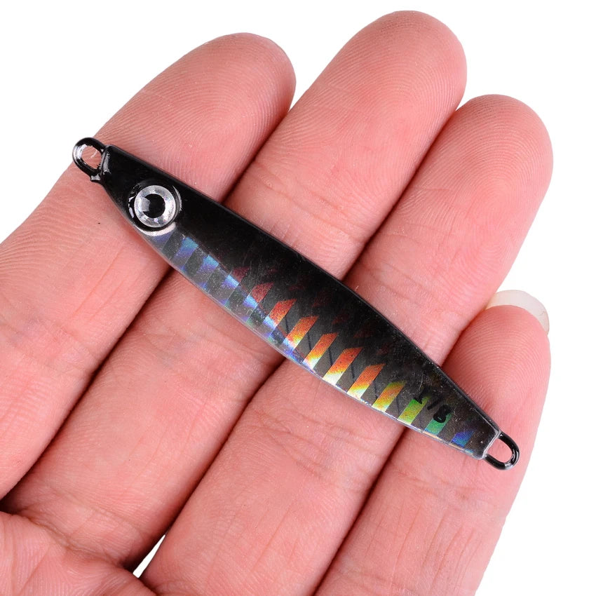 2026 Metal Jig Fishing Lure Weights 7g-40g Trolling Hard Bait Bass Fishing Bait Tackle Trout Jigging Lure Jigs Saltwater Lures
