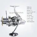 18KG Large Drag Fishing Reels Sea Fishing Waterproof Spinning Reel 4.8:1 Speed Saltwater Freshwater Carp Fishing Reel Fish Pesca