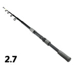2.1-3.6 Meters Cheap Fishing Rods Lure Spinning Carbon Telescopic Rod Long Shot Trout Lake Sea Fish Rods Fishing Accessories