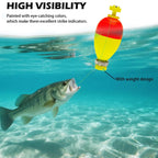 Fishing Bobbers Floats for Fishing Foam Snap-on Fishing Floats Ball Oval Fishing Corks Bluegill Crappie Panfish Bass Trout